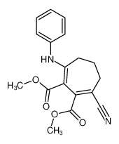 dimethyl 3-cyano-7-(phenylamino)cyclohepta-2,7-diene-1,2-dicarboxylate CAS:97183-68-1 manufacturer & supplier