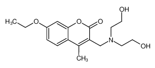 3-{[Bis-(2-hydroxy-ethyl)-amino]-methyl}-7-ethoxy-4-methyl-chromen-2-one CAS:97184-67-3 manufacturer & supplier