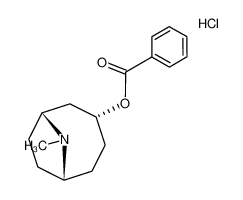 Benzoic acid (1R,3R,6S)-9-methyl-9-aza-bicyclo[4.2.1]non-3-yl ester; hydrochloride CAS:97185-75-6 manufacturer & supplier