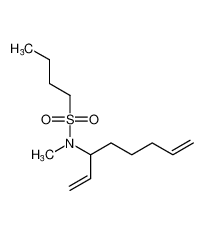 1-Butanesulfonamide, N-(1-ethenyl-5-hexenyl)-N-methyl- CAS:97187-39-8 manufacturer & supplier