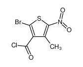 2-bromo-4-methyl-5-nitrothiophene-3-carbonyl chloride CAS:97187-69-4 manufacturer & supplier