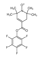 1-oxyl-2,2,6,6-tetramethyl-1,2,5,6-tetrahydropyridine-4-carboxylic acid pentafluorophenyl ester CAS:97188-46-0 manufacturer & supplier