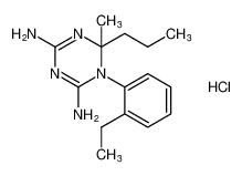 4,6-DIAMINO-1-(2-ETHYLPHENYL)-2-METHYL-2-PROPYL-s-TRIAZINE HYDROCHLORIDE CAS:97194-20-2 manufacturer & supplier