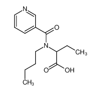 2-(butyl-nicotinoyl-amino)-butyric acid CAS:97196-42-4 manufacturer & supplier