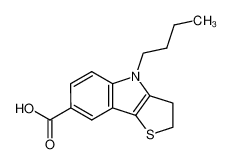 4-butyl-3,4-dihydro-2H-thieno[3,2-b]indole-7-carboxylic acid CAS:97198-02-2 manufacturer & supplier