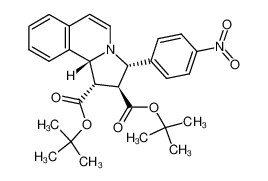 (1S,2S,3S,10bR)-3-(4-Nitro-phenyl)-1,2,3,10b-tetrahydro-pyrrolo[2,1-a]isoquinoline-1,2-dicarboxylic acid di-tert-butyl ester CAS:97204-15-4 manufacturer & supplier