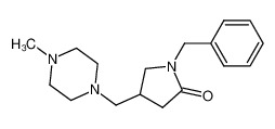 1-Benzyl-4-(N-methylpiperazino)-methyl-pyrrolidin-2-one CAS:97205-30-6 manufacturer & supplier