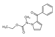 (2-benzoyl-1H-pyrrol-1-yl)-methyl-carbamic acid, ethyl ester CAS:97219-71-1 manufacturer & supplier