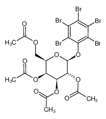 pentabromophenyl 2,3,4,6-tetra-O-acetyl-β-D-galactopyranoside CAS:97234-14-5 manufacturer & supplier