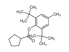 2,6-bis(1,1-dimethylethyl)-4-methylphenyl cyclopentanecarboxylate CAS:97234-24-7 manufacturer & supplier