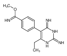 4-(2,4-diamino-6-ethyl-pyrimidin-5-yl)-benzimidic acid methyl ester CAS:97235-77-3 manufacturer & supplier