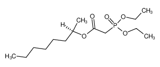 (-)-sec-Octyloxycarbonylmethyl-phosphonsaeure-diaethylester CAS:97238-35-2 manufacturer & supplier