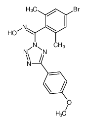 (4-Bromo-2,6-dimethyl-phenyl)-[5-(4-methoxy-phenyl)-tetrazol-2-yl]-methanone oxime CAS:97240-94-3 manufacturer & supplier