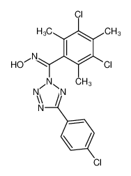 [5-(4-Chloro-phenyl)-tetrazol-2-yl]-(3,5-dichloro-2,4,6-trimethyl-phenyl)-methanone oxime CAS:97241-01-5 manufacturer & supplier