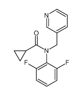 N-(2,6-difluorophenyl)-N-(pyridin-3-ylmethyl)cyclopropanecarboxamide CAS:97247-47-7 manufacturer & supplier