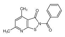 2-benzoyl-4,6-dimethyl-[1,2]thiazolo[5,4-b]pyridin-3-one CAS:97248-89-0 manufacturer & supplier