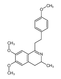 1-(4-Methoxy-phenethyl)-3-methyl-6,7-dimethoxy-3,4-dihydro-isochinolin CAS:97255-07-7 manufacturer & supplier