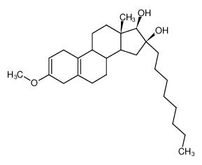 3-Methoxy-16α-octyl-2,5(10)-oestradien-16β,17β-diol CAS:97256-08-1 manufacturer & supplier