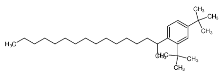 (+-)-2-(2,4-Di-tert.-butyl-phenyl)-hexadecan CAS:97256-73-0 manufacturer & supplier