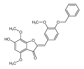 4'-Benzyloxy-4,7,3'-trimethoxy-6-hydroxy-2-benzyliden-cumaranon CAS:97257-16-4 manufacturer & supplier