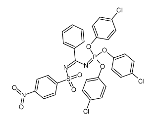 α-(Tris-(4-chlor-phenoxy)-phosphoranylidenamino)-α-(4-nitro-benzolsulfonylamino)-toluol CAS:97259-27-3 manufacturer & supplier