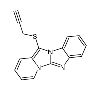 Pyrido[1',2':3,4]imidazo[1,2-a]benzimidazole, 12-(2-propynylthio)- CAS:97266-52-9 manufacturer & supplier