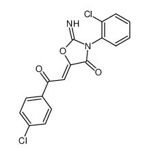 2-imino-3-(o-chlorophenyl)-5-p-chlorophenacylidene-4-oxazolidone CAS:97267-67-9 manufacturer & supplier