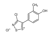 4-Chlor-5-(4-hydroxy-3-methyl-phenyl)-1,2,3-dithiazolium-chlorid CAS:97272-69-0 manufacturer & supplier