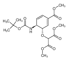 dimethyl 2-(((1S,6S)-6-((tert-butoxycarbonyl)amino)-3-(methoxycarbonyl)cyclohexa-2,4-dien-1-yl)oxy)malonate CAS:97279-84-0 manufacturer & supplier