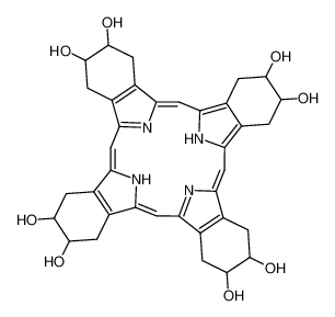 1,2,3,4,8,9,10,11,15,16,17,18,22,23,24,25-Hexadecahydro-29H,31H-tetrabenzo(b,g,l,q)porphyrin-2,3,9,10,16,17,23,24-octol CAS:97287-23-5 manufacturer & supplier