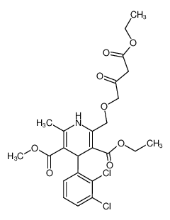 ethyl 4-((4-(2,3-dichlorophenyl)-3-(ethoxycarbonyl)-5-(methoxycarbonyl)-6-methyl-1,4-dihydropyridin-2-yl)methoxy)acetoacetate CAS:97290-03-4 manufacturer & supplier