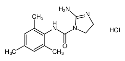 2-amino-N-mesityl-4,5-dihydro-1H-imidazole-1-carboxamide hydrochloride CAS:97293-23-7 manufacturer & supplier