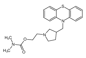 1-dimethylcarbamoyloxy-2-(3-phenothiazin-10-ylmethyl-pyrrolidin-1-yl)-ethane CAS:97297-23-9 manufacturer & supplier