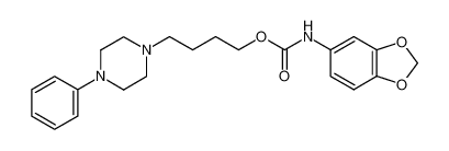 benzo[1,3]dioxol-5-yl-carbamic acid 4-(4-phenyl-piperazin-1-yl)-butyl ester CAS:97297-36-4 manufacturer & supplier