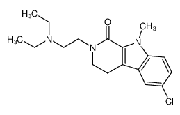 6-chloro-2-(2-diethylamino-ethyl)-9-methyl-2,3,4,9-tetrahydro-β-carbolin-1-one CAS:973-19-3 manufacturer & supplier