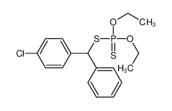 [(4-chlorophenyl)-phenylmethyl]sulfanyl-diethoxy-sulfanylidene-λ(sup)5(/sup)-phosphane CAS:973-28-4 manufacturer & supplier