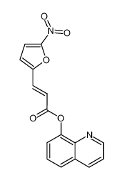 3-(5-nitro-furan-2-yl)-acrylic acid quinolin-8-yl ester CAS:973-51-3 manufacturer & supplier