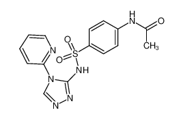 4-acetylamino-N-(4-pyridin-2-yl-4H-[1,2,4]triazol-3-yl)-benzenesulfonamide CAS:97300-23-7 manufacturer & supplier