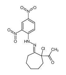 (2-Acetyl-2-chlorcyclopentanon)-(2,4-dinitrophenylhydrazon) CAS:97301-68-3 manufacturer & supplier