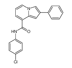 2-Phenyl-indolizine-8-carboxylic acid (4-chloro-phenyl)-amide CAS:97303-64-5 manufacturer & supplier