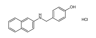 Phenol, 4-[(2-naphthalenylamino)methyl]-, hydrochloride CAS:97306-80-4 manufacturer & supplier