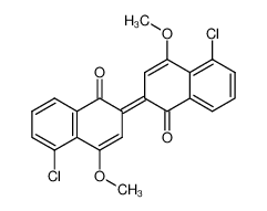 5,5'-Dichlor-4,4'-dimethoxy-2,2'-binaphthyliden-1,1'-dion CAS:97308-77-5 manufacturer & supplier