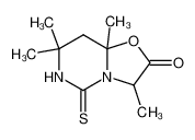 Hexahydro-3,7,7,8a-tetramethyl-2-oxo-5-thioxo-5H-oxazolo(3,2-c)pyrimidin CAS:97309-72-3 manufacturer & supplier