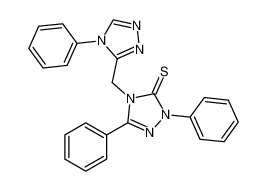 2,5-diphenyl-4-((4-phenyl-4H-1,2,4-triazol-3-yl)methyl)-2,4-dihydro-3H-1,2,4-triazole-3-thione CAS:97310-55-9 manufacturer & supplier