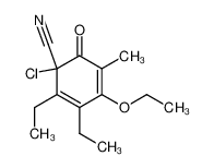 6-chloro-6-cyano-4,5-diethyl-3-ethoxy-2-methyl-2,4-cyclohexadienone CAS:97315-67-8 manufacturer & supplier