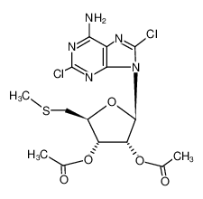 O2',O3'-diacetyl-2,8-dichloro-S-methyl-5'-thio-adenosine CAS:97317-48-1 manufacturer & supplier