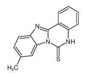 9-methyl-5H-benzo[4,5]imidazo[1,2-c]quinazoline-6-thione CAS:97319-53-4 manufacturer & supplier