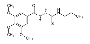 4-propyl-1-(3,4,5-trimethoxy-benzoyl)-thiosemicarbazide CAS:97319-58-9 manufacturer & supplier