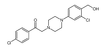 2-(4-(3-chloro-4-(hydroxymethyl)phenyl)piperazin-1-yl)-1-(4-chlorophenyl)ethan-1-one CAS:97323-77-8 manufacturer & supplier