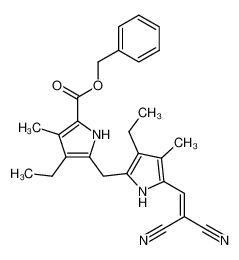 5-(benzyloxycarbonyl)-5'-(2,2-dicyanovinyl)-3,3'-diethyl-4,4'-dimethyl-2,2'-dipyrromethane CAS:97336-22-6 manufacturer & supplier